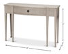 Madora Bungalow Console Table  Grey, by Sarreid, 1'3" length x 4' width x 2'9" height thumbnail 13