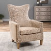 Kiango Animal Pattern Armchair, Accent Chair by Uttermost, 30.5" width x 42.5" height x 33" depth thumbnail 2