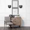 Earnhardt I Small 9L x 9W Black Wooden Beaded Orb, Decorative Object by Mercana, 8.66" length x 8.66" width x 8.86" height thumbnail 2