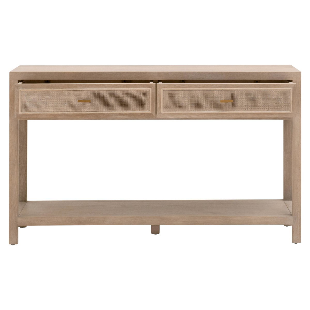 Cane 2-Drawer Entry Console, Console Table by Essentials for Living, 50.5" width x 30" height x 16" depth View 2