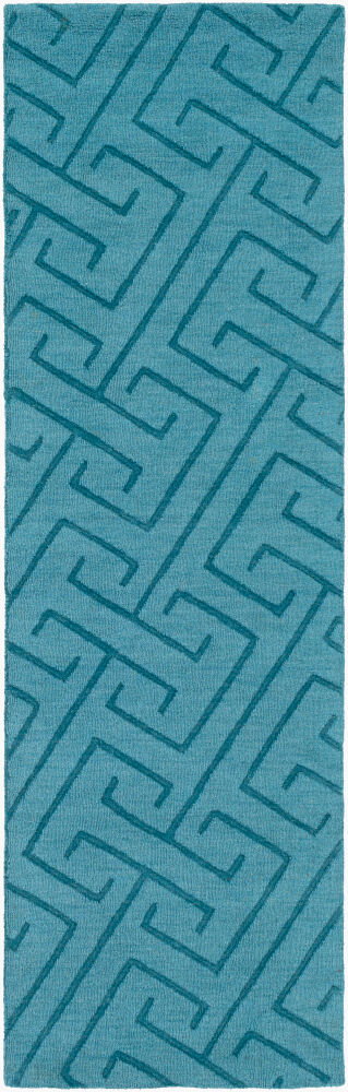 Mystique Handmade Rug, by Surya, 8' length x 2'6" width