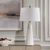 Loire Ivory Glaze Table Lamp, by Uttermost, 19" width x 35.75" height x 19" depth thumbnail 4