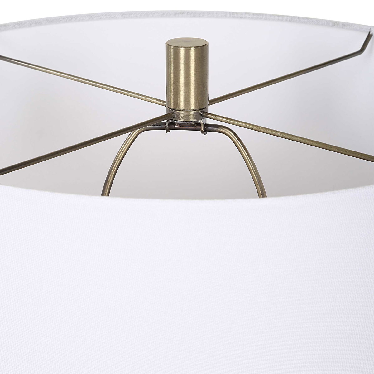Tayson Jade Green Table Lamp, by Uttermost, 1'5" width x 2'8" height x 1'5" depth View 7