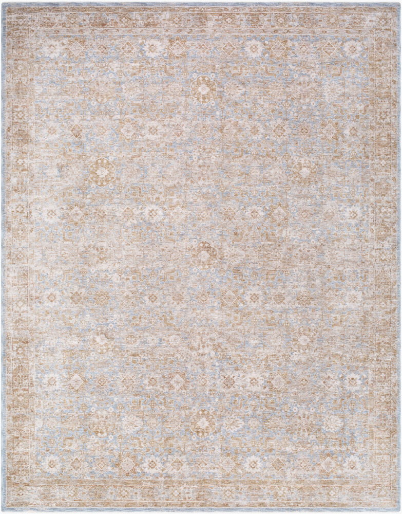 Da Vinci Machine Woven Rug, by Surya, 7'2.61" length x 2'7.5" width