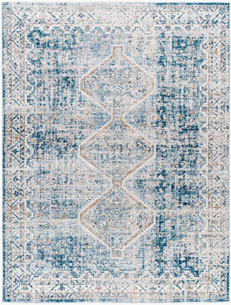 Montreal Machine Woven Rug, by Surya, 1'6.11" length x 1'4.93" width