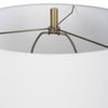 Kavos Geometric Blue Table Lamp, by Uttermost, 1'4" width x 2'7" height x 1'4" depth thumbnail 8