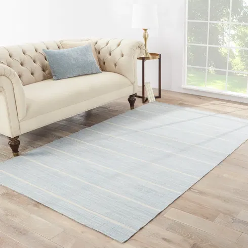 Coastal Shores Blue/Ivory Area Rug
