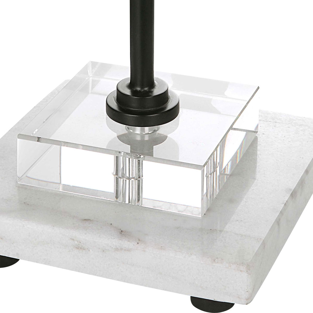 Ciara Sleek Buffet Lamp, Table Lamp by Uttermost, 11" width x 33" height x 11" depth View 6