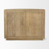 Terra Fluted Light Brown Wood 2-Door Accent Cabinet thumbnail 5