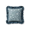 Chris Loves Julia x Loloi Kathleen, Decorative Pillow, 18" length x 18" width thumbnail 1