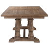 Stratford Salvaged Wood Dining Table, by Uttermost, 76" width x 30" height x 43" depth thumbnail 5