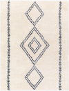 Puffy Shag Machine Woven Rug, by Surya, 1'3.75" length x 1'3.75" width thumbnail