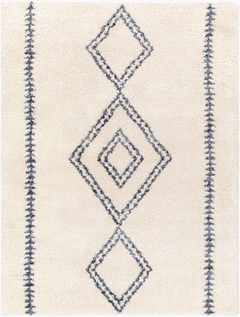 Puffy Shag Machine Woven Rug