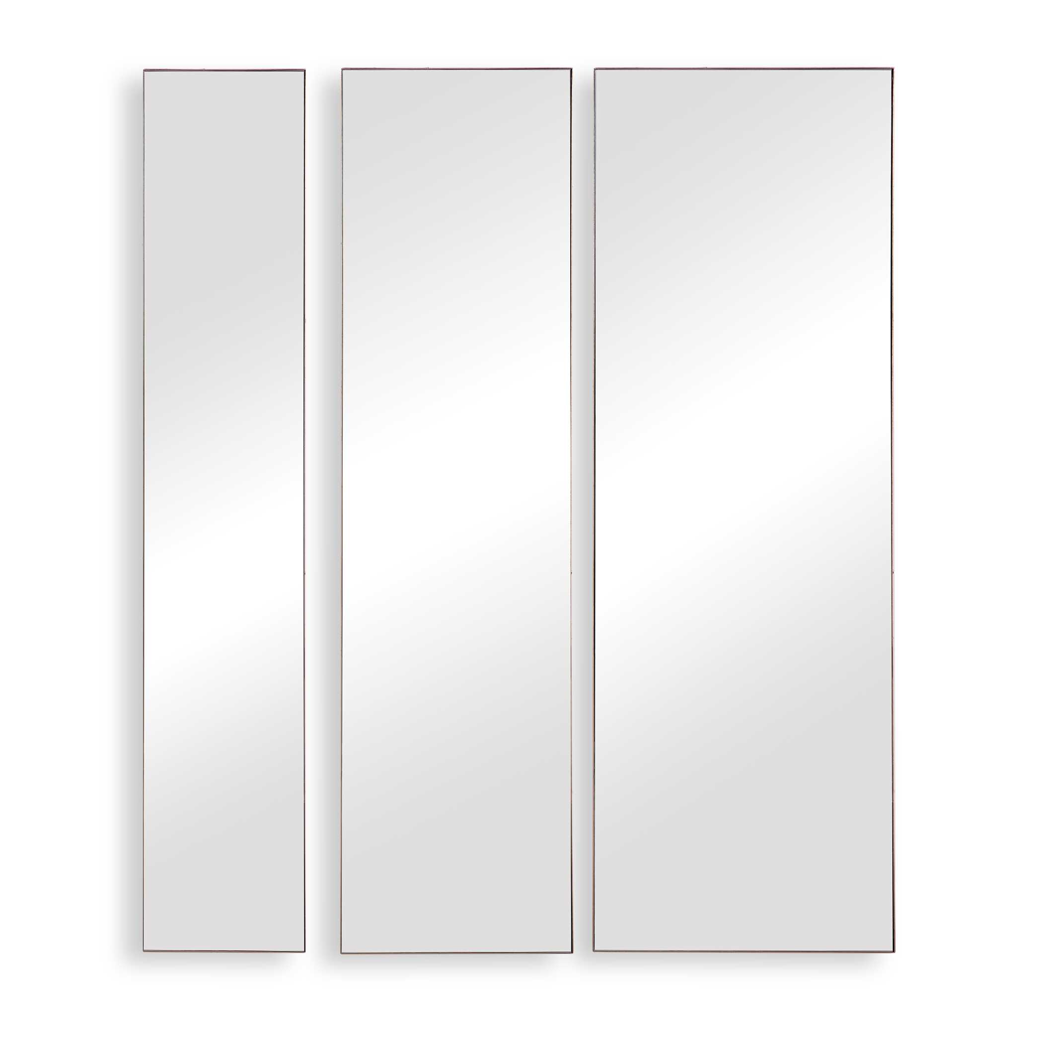 Rowling Gold Mirrors Set/3 large image 