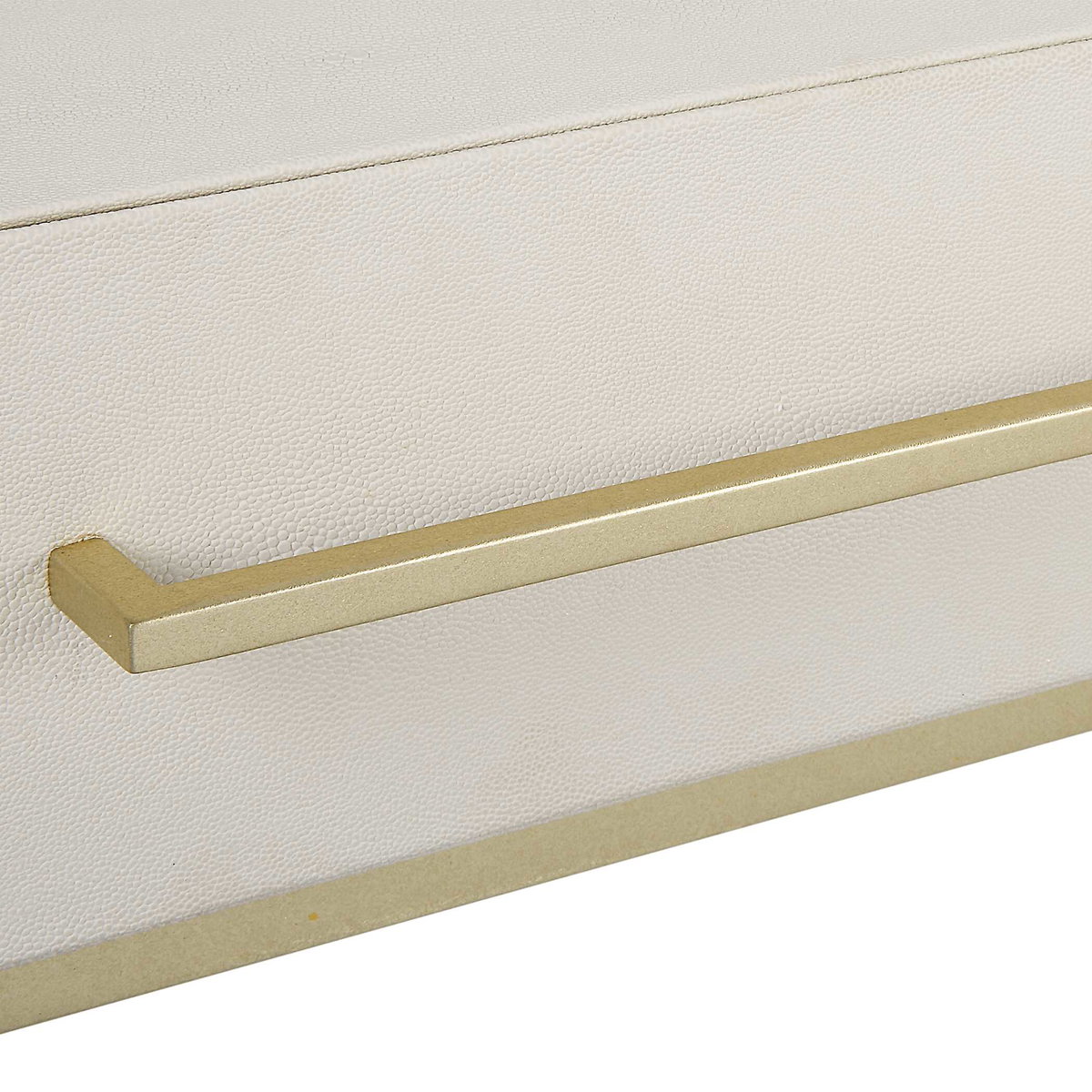 Jewel Modern White Desk, by Uttermost, 48" width x 30" height x 22" depth View 7