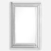 Alanna Frameless Vanity Mirror, by Uttermost, 1'10" width x 2'10" height x 2" depth thumbnail 1