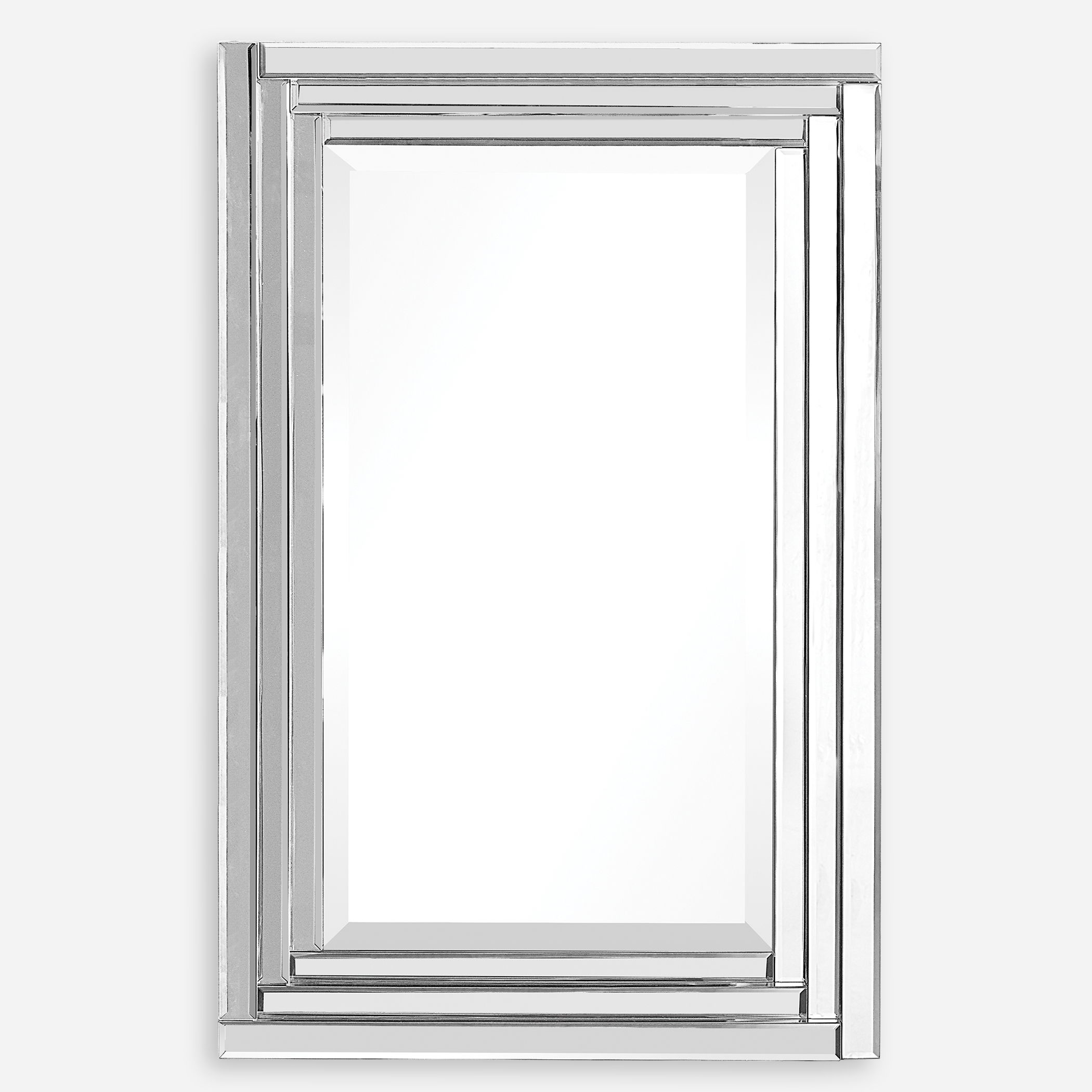 Alanna Frameless Vanity Mirror, by Uttermost, 22" width x 34" height x 2" depth View 1