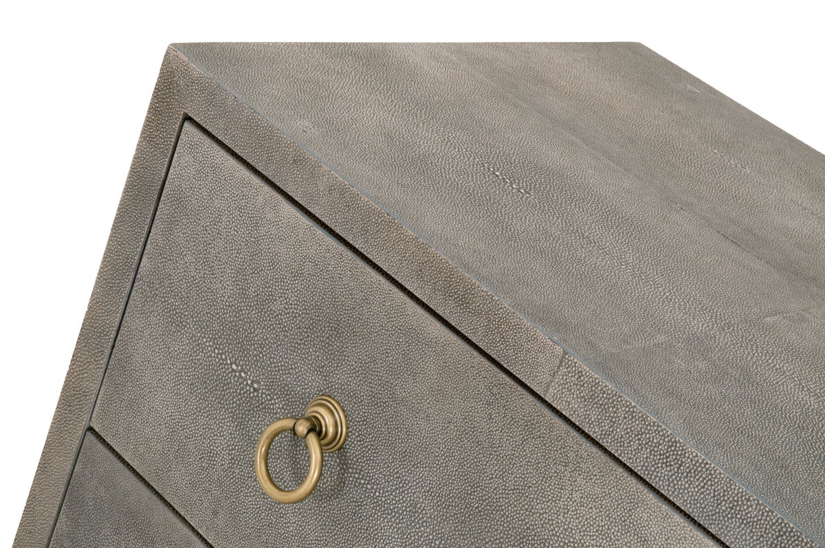 Strand Shagreen 6-Drawer Double Dresser, by Essentials for Living, 68" width x 37.5" height x 20" depth View 9