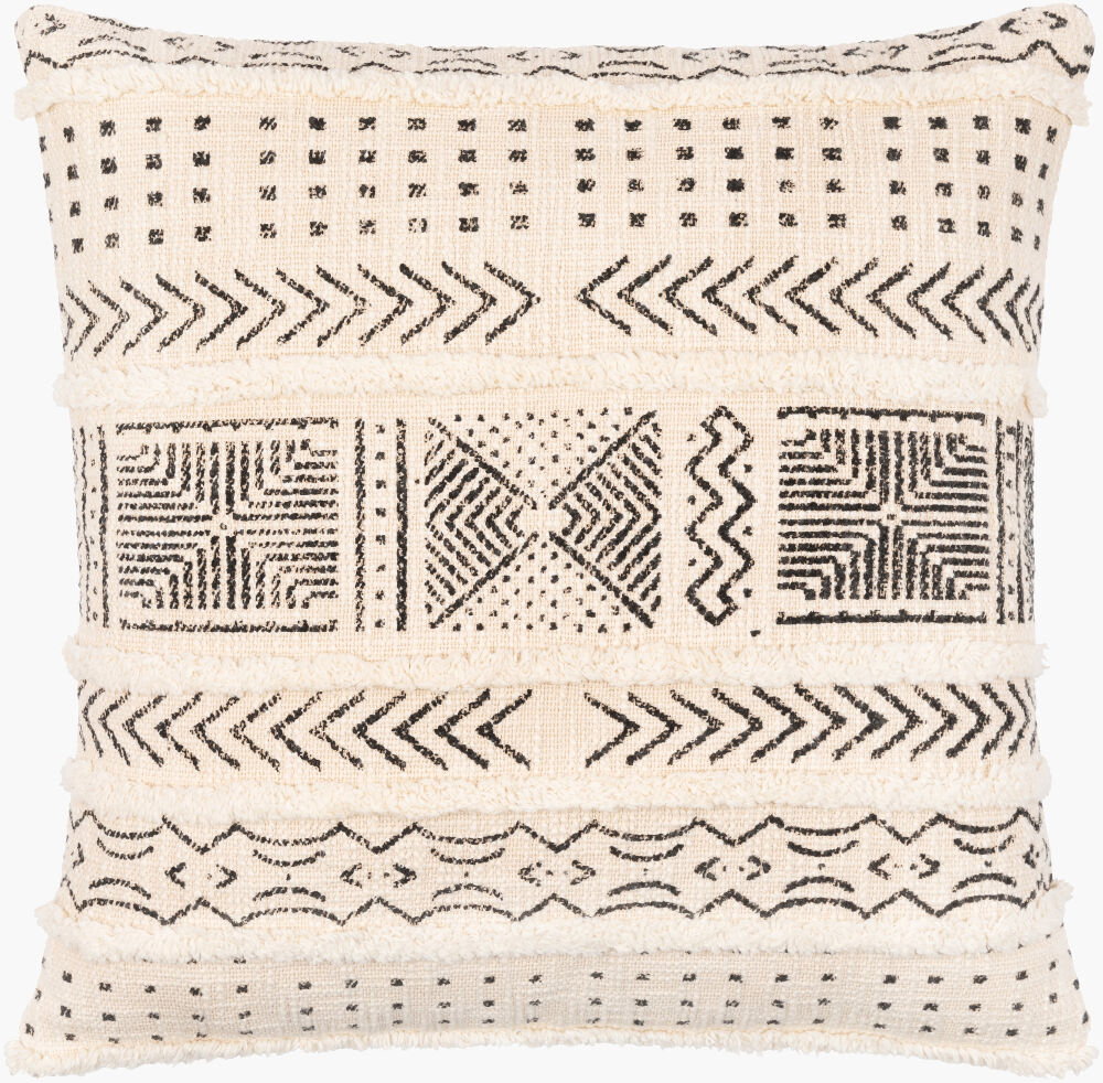 Azibo Accent Pillow, Decorative Pillow by Surya, 18" length x 18" width