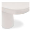 Rocca Bench Cream, Benche by Moe's Home, 68.11" width x 19.29" height x 15.75" depth thumbnail 5