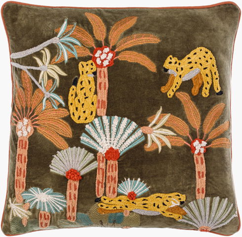Junglesque Accent Pillow