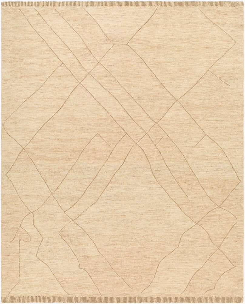 Arsenal Handmade Rug, by Surya, 1'6" length x 1'6" width