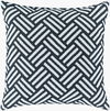 Basketweave Accent Pillow, Decorative Pillow by Surya, 16" length x 16" width thumbnail