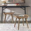 Arne Scandinavian Small Bench, Benche by Uttermost, 22" width x 19" height x 17" depth thumbnail 2