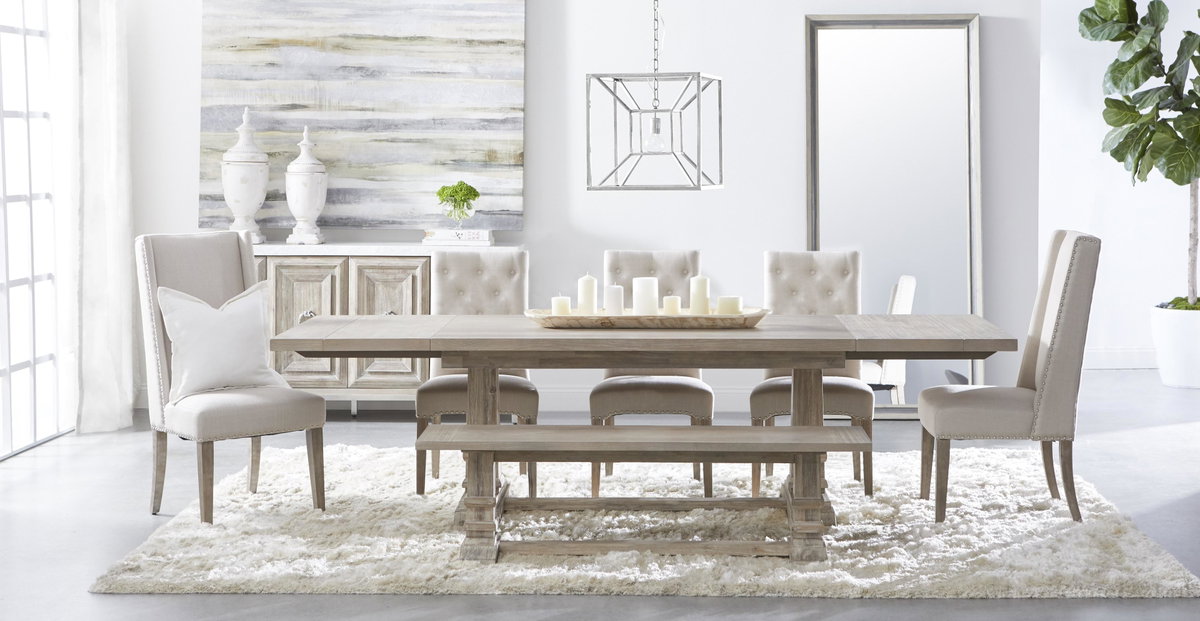 Hudson Extension Dining Table, by Essentials for Living, 78" width x 29.5" height x 39.5" depth View 5
