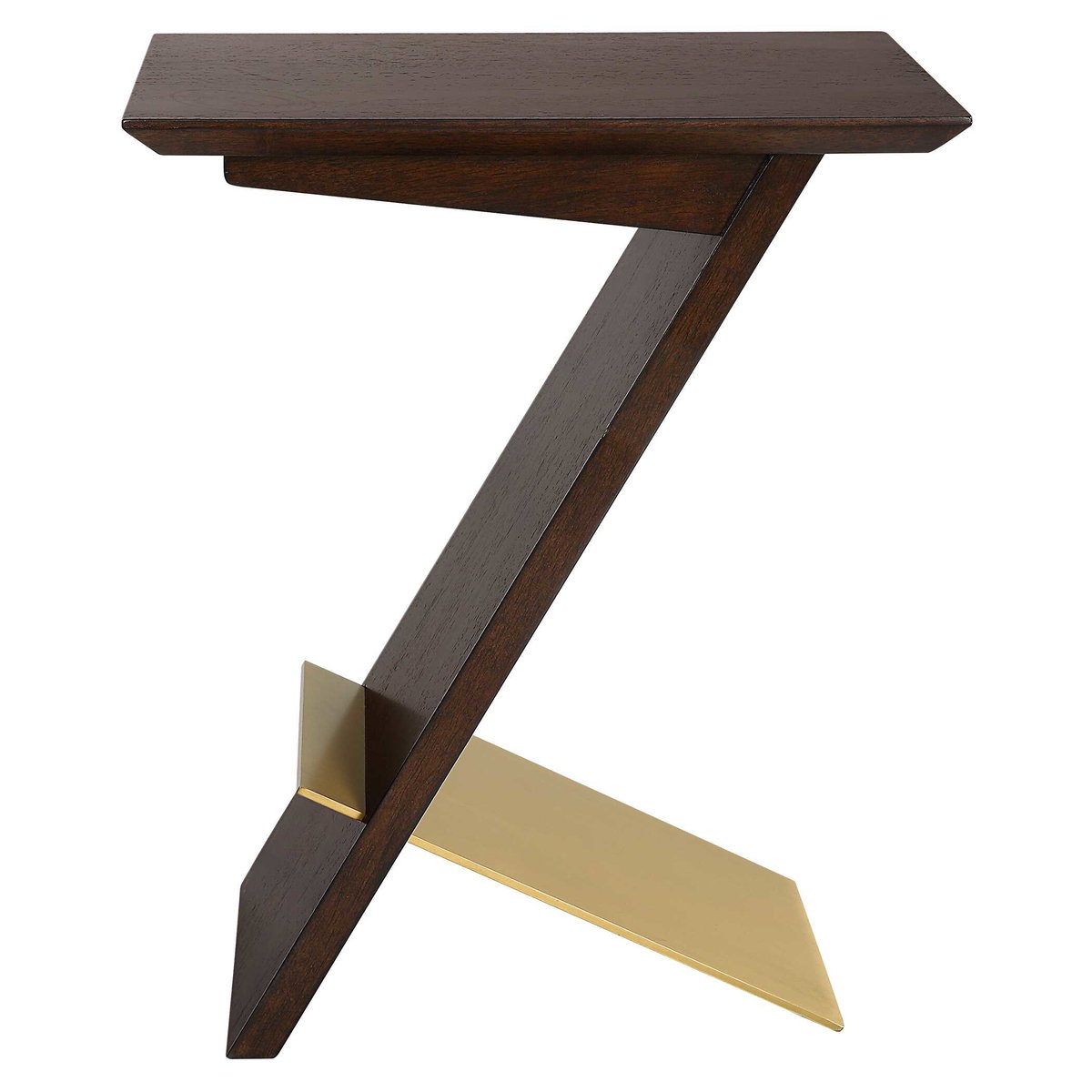 Breakthrough Modern Accent Table, Side & End Table by Uttermost, 17.25" width x 22" height x 11.75" depth View 5
