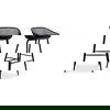 Piazza Outdoor Barstool Black - Set Of Two thumbnail 1