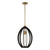 Darby 1 Light Architectural Oval Pendant thumbnail 7