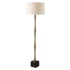 Shino Antique Brass Floor Lamp, by Uttermost, 1'8" width x 5'6" height x 1'8" depth thumbnail 1