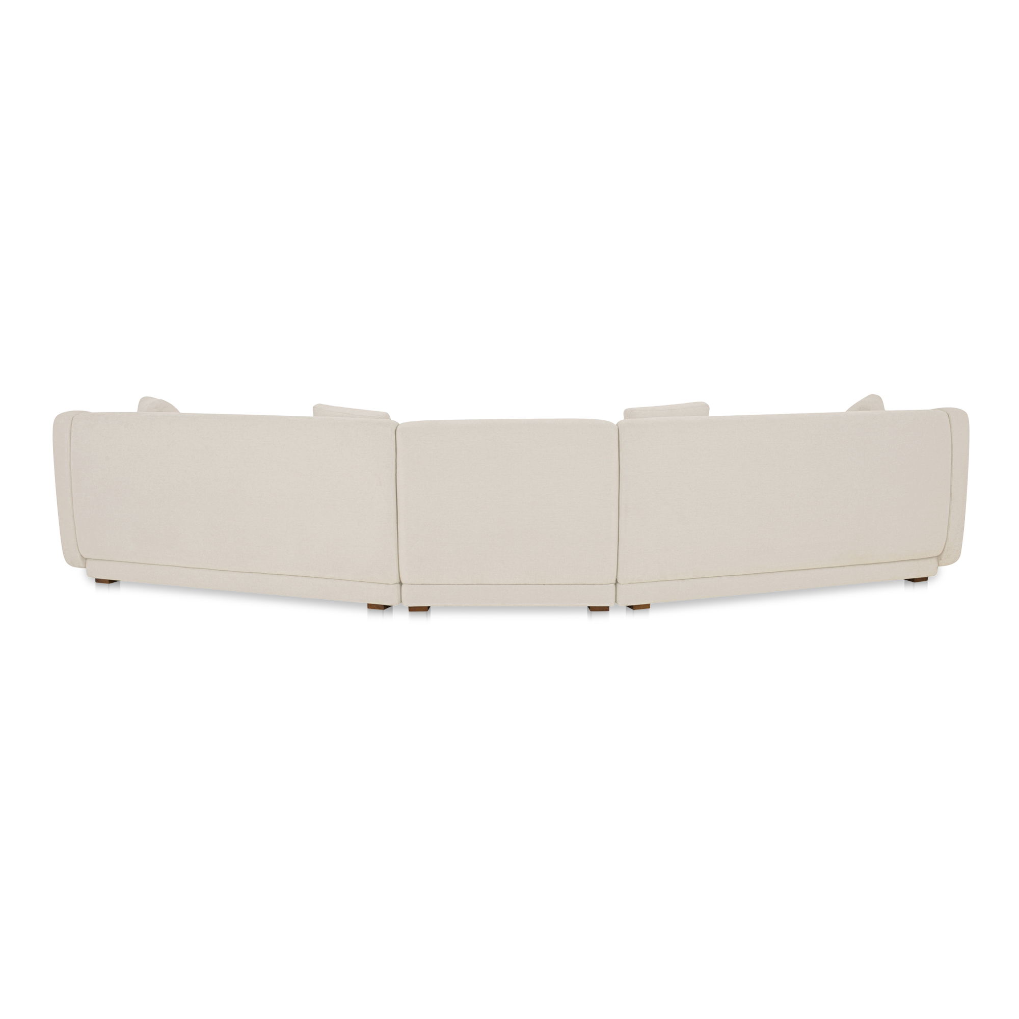 Fraser 3 Piece Modular Sectional With Slipper White large image 