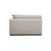 Rue Right Arm Facing Chair Flecked Grey, Sectional Sofa by Moe's Home, 47.6" width x 23.6" height x 41" depth thumbnail 5