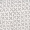 Jayden Cream with Black Print Linen Lumbar Decorative Pillow Cover thumbnail 6