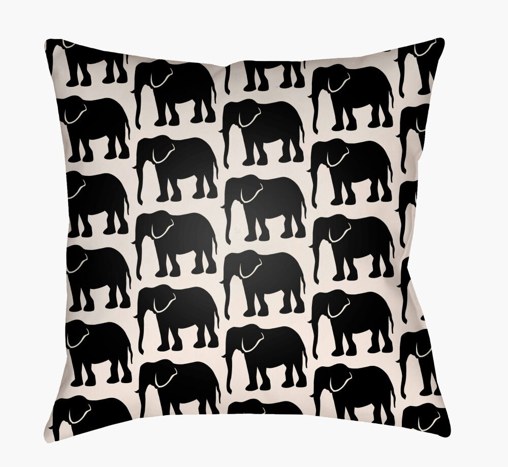 Lolita Lumbar Pillow, Decorative Pillow by Surya, 14" length x 24" width