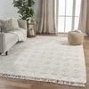 Jaipur Living Esma Indoor/ Outdoor Geometric White/ Ivory Area Rug 10'X14' thumbnail 4
