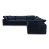 Clay Classic L Modular Sectional, Sectional Sofa by Moe's Home, 133.5" width x 32" height x 133.5" depth thumbnail 3