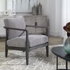 Brunei Modern Gray Accent Chair thumbnail 1