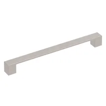 Online Designer Kitchen Platform Pull 5-1/16 Inch (128mm) Center to Center Satin Nickel Finish (10-Pack)