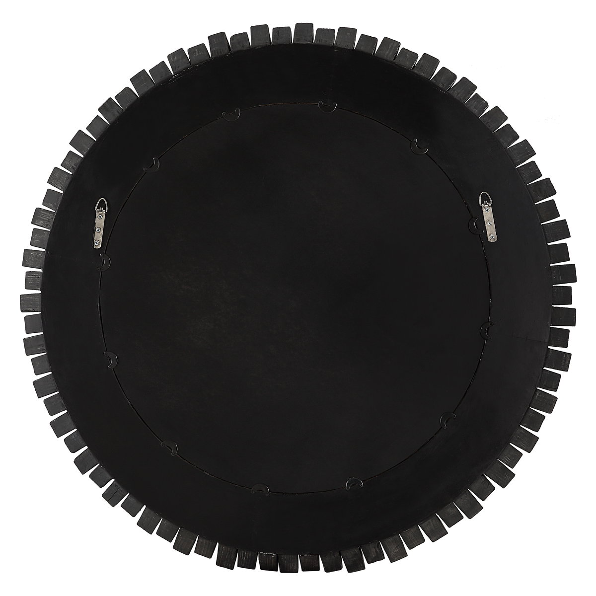 Circle Of Piers Round Mirror, by Uttermost, 3'6.12" width x 3'6.12" height x 3.75" depth View 8