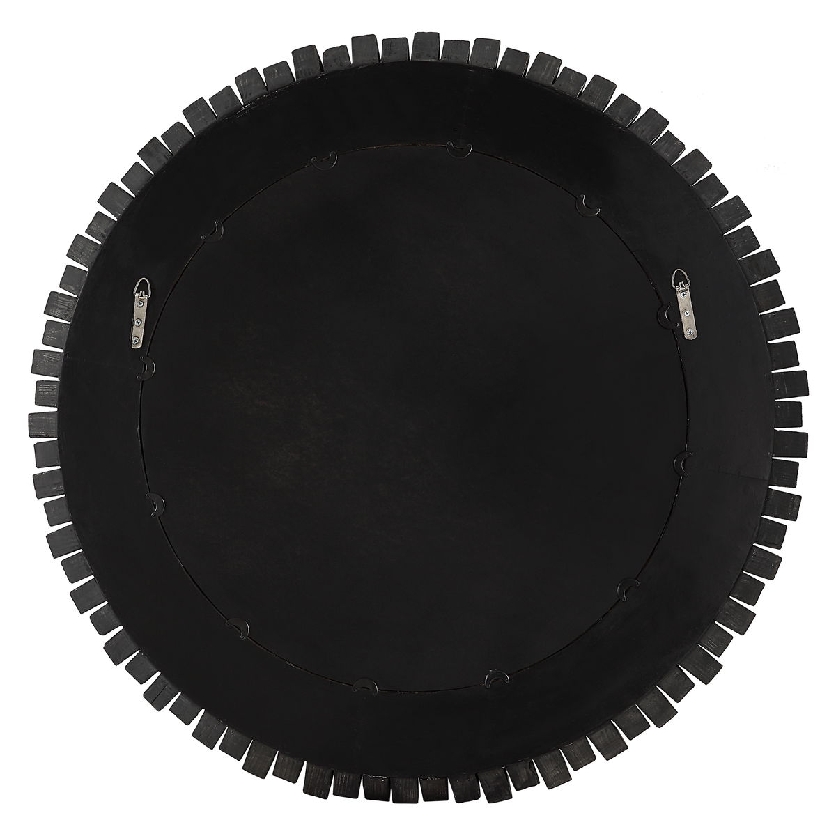 Circle Of Piers Round Mirror, by Uttermost, 42.12" width x 42.12" height x 3.75" depth View 8