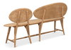 Pebble Bench, by Sarreid, 1'7" length x 6'1" width x 3'1" height thumbnail 11