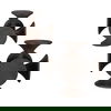 Balanced Harmony Dark Wooden Sculptures, Set/2 thumbnail 3