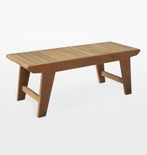 Online Designer Bathroom Teak Bench Side Table - 48" x 18"