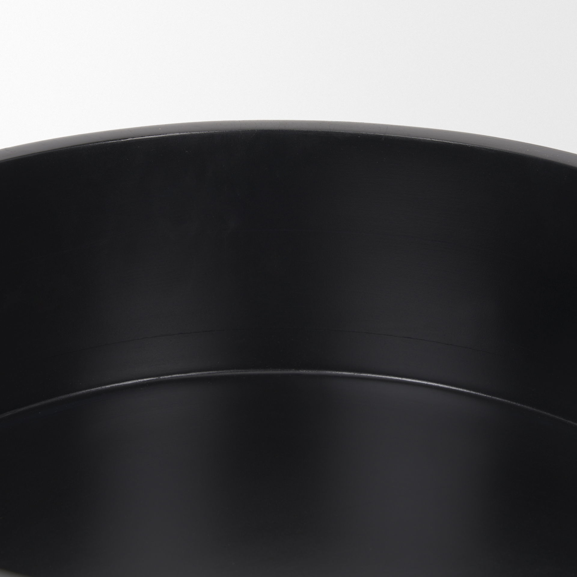 Kadara Black Solid Wood Decorative Bowl, by Mercana, 14" length x 14" width x 5.5" height View 5