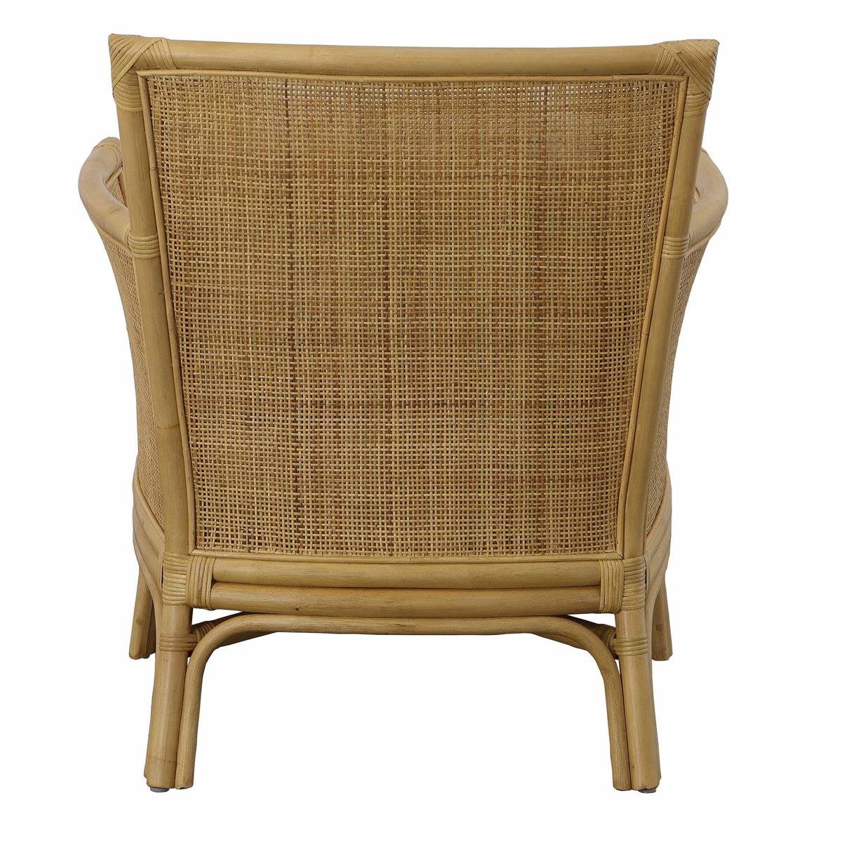 Pacific Rattan Armchair, Accent Chair by Uttermost, 29" width x 33" height x 28" depth View 7