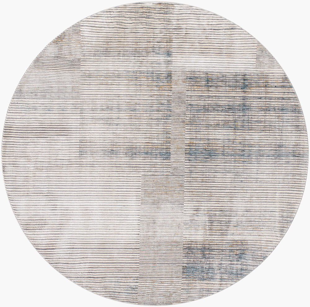 Cardiff Machine Woven Rug, by Surya, 6'6.74" length x 6'6.74" width