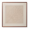 Loloi Monstera Wall Art, Wall Hanging, 20" length x 20" width thumbnail 1